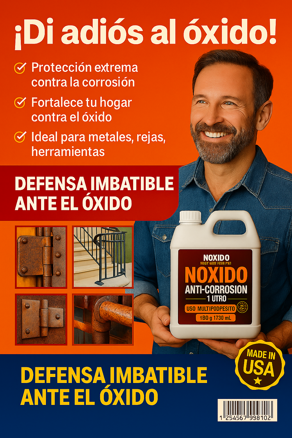 NÓXIDO™  : ANTICORROSIVO FUNCION ESPECIAL CONTRA EL OXIDO